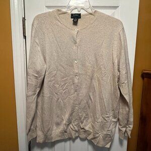 3X Lauren Cashmere Cardigan
